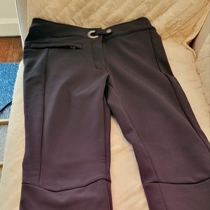 Womens Obermeyer Black Fleece Lined Bond Ski - Snow Pants